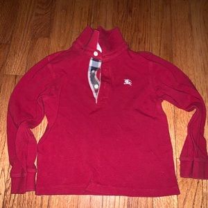 Authentic Burberry polo size 6 (runs small)